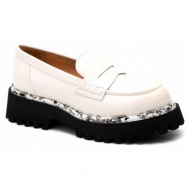  loafers rage age clermont-50102 ivory