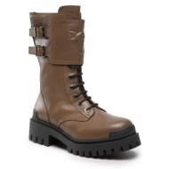  ορειβατικά παπούτσια pinko cumino boot 1h2135 a072 verde kaki/palm l66