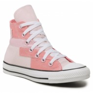  sneakers converse chuck taylor all star patchwork a06024c white/pink