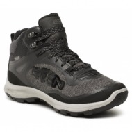  παπούτσια πεζοπορίας keen terradora flex mid wp w 1026879 black/steel grey