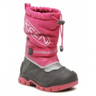  μπότες χιονιού keen snow troll wp 1026757 fuchsia purple/silver