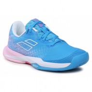  παπούτσια babolat jet mach 3 all court girl 33s23883 french blue