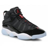  παπούτσια nike jordan 6 rings 322992 064 black/gym red/white
