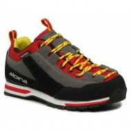  παπούτσια πεζοπορίας alpina royal 627m-1 red/grey