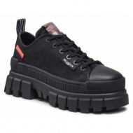  sneakers palladium revolt lo tx 97243-010-m black/black