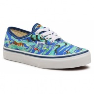  πάνινα παπούτσια vans authentic vn0a3uivber1 wild como blue/multi