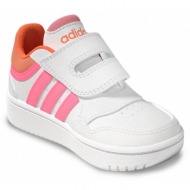  παπούτσια adidas hoops shoes h03859 λευκό