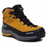  παπούτσια πεζοπορίας salewa mtn trainer 2 mid ptx k 64011-2191 gold/gold 2191