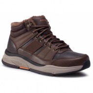  μποτίνια skechers voren 66199/brn brown