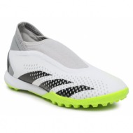  παπούτσια adidas predator accuracy.3 laceless turf boots gy9999 ftwwht/cblack/luclem