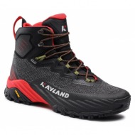  παπούτσια πεζοπορίας kayland duke mid gtx gore-tex 018022480 black/red