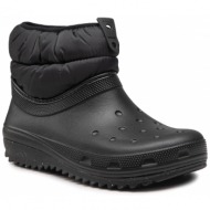  μποτάκια crocs classic neo puff shorty boot w 207311 black