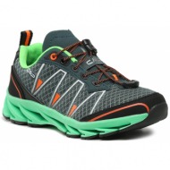  παπούτσια cmp kids altak trail shoe 2.0 30q9674j petrol/flash orange
