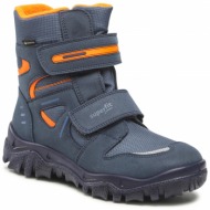  μπότες χιονιού superfit gore-tex 1-809080-8010 d blau/orange