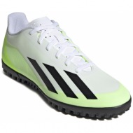  παπούτσια adidas x crazyfast.4 turf boots ie1583 ftwwht/cblack/luclem