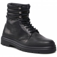  ορειβατικά παπούτσια calvin klein combat boot pb lh hm0hm00667 pvh black beh