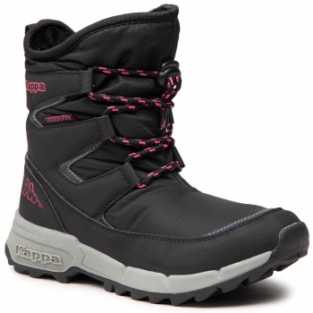 μπότες χιονιού kappa 260900t black/pink σε προσφορά