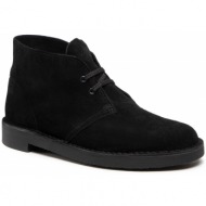  μποτίνια clarks bushacre 3 261635277 black suede