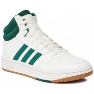  παπούτσια adidas hoops 3.0 mid lifestyle basketball classic vintage shoes ig5570 cwhite/cgreen/gum4