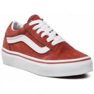  πάνινα παπούτσια vans old skool vn000w9tbrg1 suede burgundy