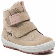 μπότες superfit gore-tex 1-009314-4000 s beige/pink