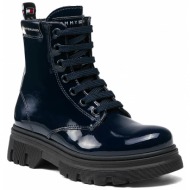  μπότες tommy hilfiger t4a5-33040-0775 m blue 800