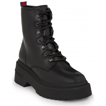 μποτάκια tommy jeans tjw lace up boot σε προσφορά