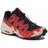  παπούτσια salomon speedcross 6 gore-tex l47301800 black/red dalhia/poppy red