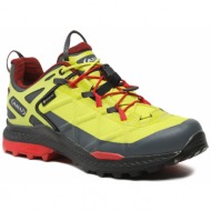  παπούτσια πεζοπορίας aku rocket dfs gtx 726 gore-tex yellow/anthracite 534