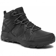  παπούτσια πεζοπορίας columbia peakfreak™ ii mid outdry™ leather 2044251 black/ graphite 010