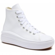  sneakers converse chuck taylor all star move a04295c white/black