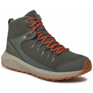  παπούτσια πεζοπορίας columbia trailstorm™ mid waterproof omni heat™ 2005441 gravel/ warm copper 339