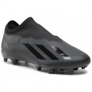  παπούτσια adidas x crazyfast.3 laceless firm ground boots gy7427 cblack/cblack/cblack