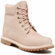  ορειβατικά παπούτσια timberland 6in premium boot - w tb0a5srf6621 light pink nubuck