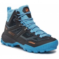  παπούτσια πεζοπορίας mammut ducan high gtx gore-tex 3030-03481-00089-1040 black-whisper