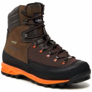  παπούτσια πεζοπορίας crispi track gtx gore-tex cr91504203 brown 4203