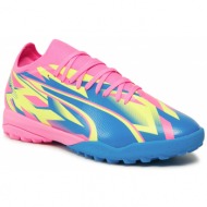  παπούτσια puma match energy tt 107544 01 luminous pink/yellow alert/ultra blue