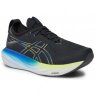  παπούτσια asics gel-nimbus 25 1011b547 black/glow yellow 004
