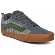  πάνινα παπούτσια vans knu skool vn0009qcdgr1 dark grey