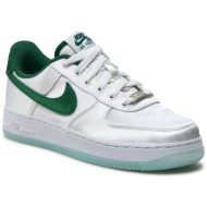  παπούτσια nike air force 1 `07 ess snkr dx6541 101 white/sport green/sport green