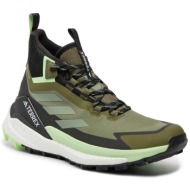 παπούτσια adidas terrex free hiker gore-tex hiking 2.0 ie5127 olistr/silgrn/aurbla