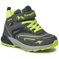  μποτίνια kangaroos k-hk teak mid ev rtx 18943-000-2014 steel grey/lime