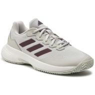 παπούτσια adidas gamecourt 2.0 tennis ie0841 greone/aurmet/cwhite