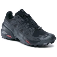  παπούτσια salomon speedcross 6 gore-tex l41738600 black/black/phantom