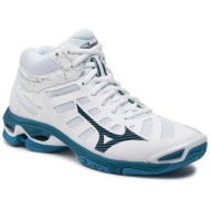  παπούτσια mizuno wave voltage mid v1ga2165 white/sailor blue/silver 86