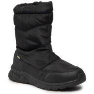  μπότες χιονιού zigzag pllaw kids boot wp z234110 1001 black