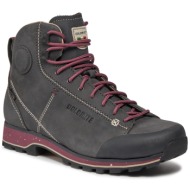  παπούτσια πεζοπορίας dolomite ws 54 high fg  evo gtx gore-tex 292533 anthracite grey