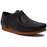  κλειστά παπούτσια clarks shacre ii run 261635987 black leather