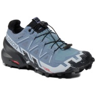  παπούτσια salomon speedcross 6 gore-tex l47302300 flint stone/black/heather