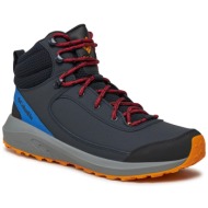  παπούτσια πεζοπορίας columbia trailstorm™ peak mid 1987041 extreme midnight/ bright indigo 444